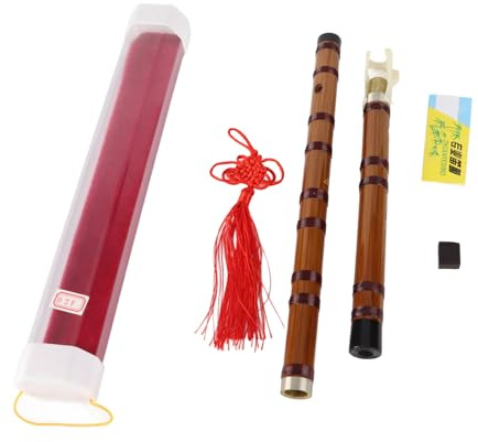 Miokycl Kina tradition musikinstrument 5 år torr i skugga bitter bambu flöjtrör (F-nyckel)