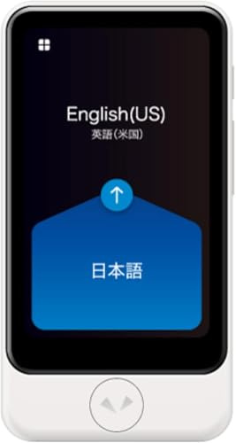 POCKETALK S2 Plus Business eSIM 5 Year White - Voice & Camera Real-Time Translator - 92+ Languages, Extra Large Screen and Battery Life