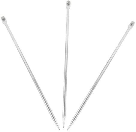 Artibetter 3piezas Varillas De Tierra Metálicas Para Cercas Eléctricas Varillas De Puesta Tierra Aplicables Para Seguridad Doméstica Generador y Antena