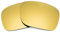 REVANT Ersatzgläser Kompatibel mit Oakley Holbrook, Polarisiert, Gold MirrorShield