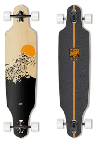 Volador Longboard aus Ahornholz, 101,6 cm (40 Zoll), Basic Cruiser (Kanagawa)