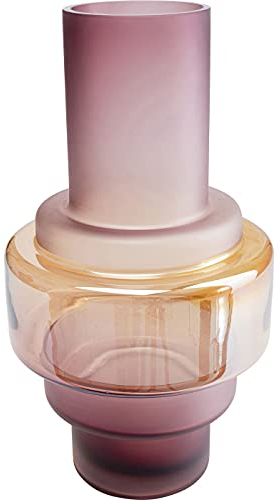 Kare Design Vase Rosie, Blumenvase, Tischvase, lila, Artikelhöhe 35cm