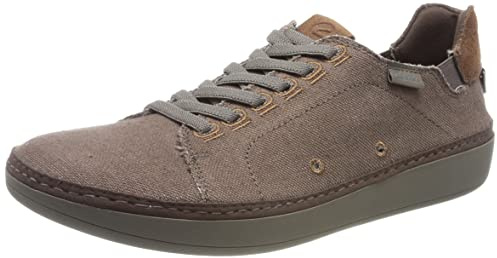 Clarks Encaje Higley Lace, Zapatillas Hombre, Color Marrón, 42.5 EU