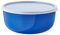 Mepal – Aufbewahrungsbox Kuchen Lumina – Frischhaltedosen mit Deckel für Kühlschrank, Gefrierschrank, Dampfgarer & Mikrowelle – Mikrowellenschüsseln mit Deckel – 3000 ml – Vivid blue