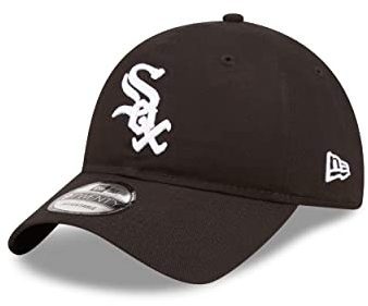 New Era Chicago White Sox MLB League Essential Black 9Twenty Unstructured Strapback Cap - One-Size
