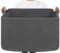 Extra Large Storage Basket, Laundry Basket, Rectangle Cotton Rope Woven Baskets for Toys, Blankets, Towels, 60 x 40 x 35 cm, 85 L, Dark Grey