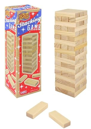 Wooden Tumbling Tower - Stacking Game