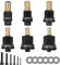 Einnietmuttern-Werkzeugkopf-Set, M3/M5/M6/M8/M10 Einnietmuttern-Werkzeug für die Montage von Warenregalen, Nummernschildern, sowohl für Handbetrieb als auch für Elektrobohrerbetrieb