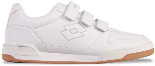 Lotto Titan VL Baskets Unisexes, Blanches, Grises, 39 EU, White Lt Grey, 39 EU