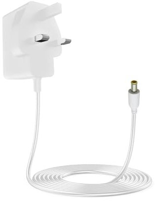 Charger Compatible with Gtech AirRAM Platinum AR Series AR46 Cordless Lightweight Upright Vacuum Cleaner Power Adapter 27V Replacement Charger Cable Power Cord 4.9Ft White