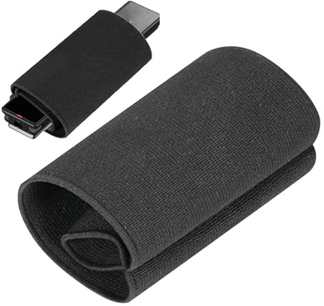 Manicotto elastico per microfono a mano, portatile, confortevole, custodia morbida ed elastica per discorsi, copertura per manico del microfono, accessorio protettivo per matrimonio Vlog Stream