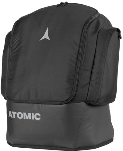 ATOMIC REDSTER Heated Boot Pack 230 V I Bolsa calefactable para botas de esquí con compartimento para casco y regulador de temperatura, mochila impermeable para botas de esquí con alfombrilla de suelo