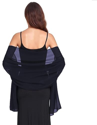 Van Der Rich ® - Silk Mussel Scarf Lätt Sjal - Kvinnor