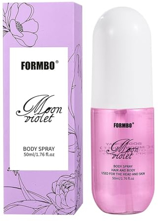 Body Mist Brume Corps Senteur 50ml Le Parfum Des Violettes Brume Parfumée Corps & Cheveux Parfum Femme Pour Les Voyages Brume Parfumée Passion Spray Parfum Longue Durée Senteur Sensuel Et Élégante