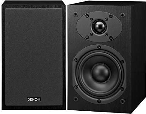 DENON SC-M40 2-Wege-Diffusor aus Holz, Schwarz