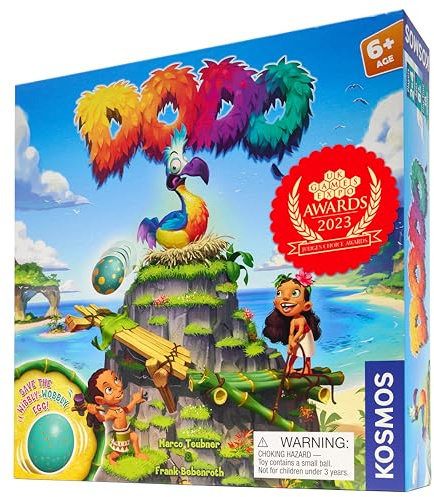 Thames & Kosmos DODO: Welcome to the Island Kingdom of Mangalopanesia, Cooperative Game, Family Games for Game Night, Fun Games for Adults and Kids, For 2 to 4 Players, Age 6+