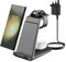 Wireless Charging Station for Google - NANAMI 3 in 1 Wireless Charger for Google Pixel 9 Pro/9 Pro XL/9 Pro Fold/9/8/7/6 Buds Pro 2, Induction Charging Stand for Pixel Watch 3/2, Not for Pixel Watch 1