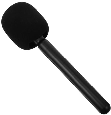 BESPORTBLE Accessoire De Microphone pour Enfants Simulation De Microphone en Plastique pour Jeux De Rôle Spectacles Et Fêtes – Micro Réaliste