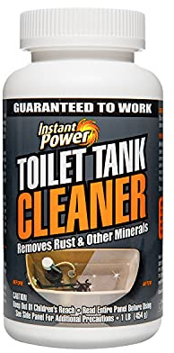 Instant Power Toilet Tank Cleaner & Hard Water Stain Remover, 1 lb
