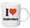 Reifen-Markt Kaffeetasse I Love Waldbreitbach Keramik Höhe 9,5cm ? 8cm in Weiß