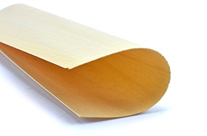 4-5 Furniere Holzarten wie z.B. Eiche, Buche, Nussbaum, Mahagoni... Furnier geeignet für Modellbau, Ausbesserungsarbeiten, Fotografie, Geschenk, Restauration, DIY, basteln, Intarsien, Schmuck (Linde)