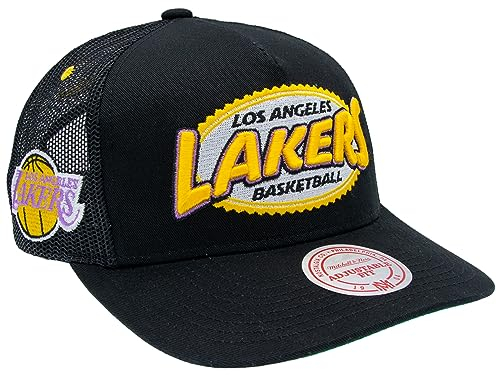 Mitchell & Ness NBA/HWC Team Seal Snapback - Los Angeles Lakers