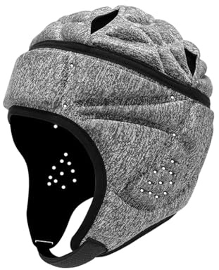rockible Casco de Rugby para Niños, Gorra Protectora de Rugby, Protección Anticolisión, Casco de Fútbol Ajustable, Casco de Rugby para Lanzador Juvenil, Estilo D
