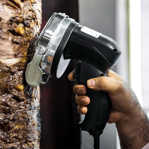 JOSBY Taglia kebab, affettatrice elettrica per kebab, taglia carne per kebab, per ristoranti e cucine domestiche, coltello per affettare Premium