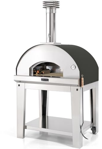 MARINARA vedeldad ugn utomhus 105,5 x 98 x 196 h (antracit)