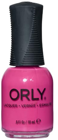 ORLY Shut Up Heather Nail Polish (18ml) | Fuchsia Pink Creme Nail Varnish | 1980s Collection