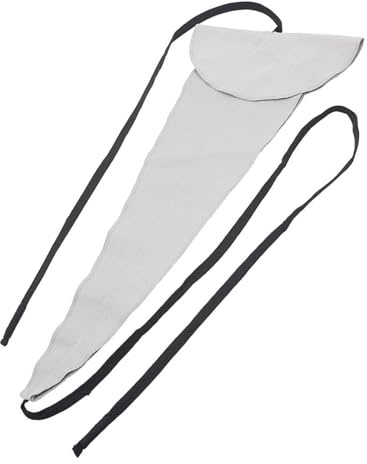 Acouto Lade Saxophone Sax Clarinet Cloth Tool for Tube Inside Clean Sax Tyg Saxofon Tyg Klarinett Clothch Har Rep Det Gjorda (Grå)