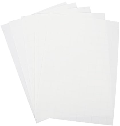 SUPVOX 5pcs Iron on Transfer Paper for Light Color Cotton T-Shirts, Heat Transfer Sticker DIY Patch for Apparel, Clothes Decals and Sewing Repair