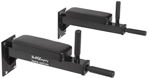Bad Company Dip-Station zur Wandmontage I Dips-Barren zur Anbringung an der Wand für das Homegym I Parallettes I BCA-46