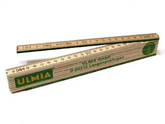 Ulmia Wooden Metric Folding Rule