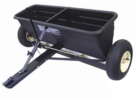 Turfmaster - Esparcidor trenzado, capacidad 80 kg, extragrande, 100 cm