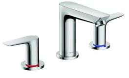 hansgrohe Talis E Modern 2-Handle 5-inch Tall Bathroom Sink Faucet in Chrome, 71733001