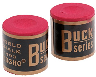 Gazechimp 2 x Craie De Queue Avec Boîte Pour Procédé De Queue De Billard Accessoire Pool Billard - Rouge