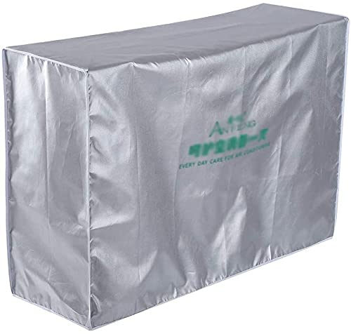 Copertura Condizionatore D'aria All'aperto Anti Polvere Anti-neve Impermeabile Sunproof Outdoor Coperchio Protezione dell'aria Condizionata con Tie Rope per Casa Edificio (3p （92*35*69）)