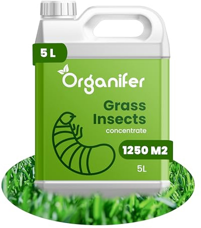Concentrato Per Prato - (5 L Per 1250 M2) - Cura Del Prato - Fertilizzante Per Prato - Fertilizzante - Fertilizzante Liquido - Prato Sano - Prato Più Verde - Organifer
