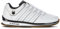 K-Swiss Homme Rinzler Basket, Blanc et Noir, 49 EU