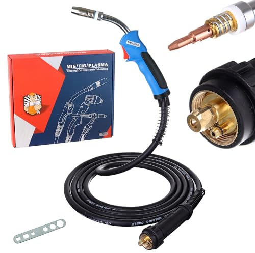 Soplete de soldadura MB25 Euro MIG/MAG Welding Torch 5 m placa de gas