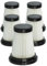 vhbw 5x Staubsaugerfilter kompatibel mit Genius Invictus One DC, 1, 2 Staubsauger - Schmutzfilter, Filtereinheit