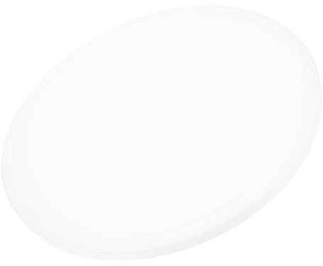 Homoyoyo Round PVC Ceiling Lamp Shade Clip-On Design Eye-Friendly Soft Light Cover for Bedroom Kitchen Bathroom 22.7cm Opening Sturdy Replacement for Home Lighting Fixtures