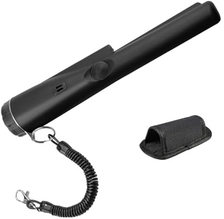 Detector metallico portandosi - Strumento di pinpointer ad alta precisione | Finder portatile impermeabile con fondina per la caccia al tesoro Attrezzatura di ricerca professionale rilevamento