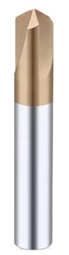 Fresa de chaflán de carburo 60 90 120° Fresa CNC de acero de tungsteno de 2 y 3 filos Fresa de chaflán for metal Fresas de extremo(D4x50L,90 degree)