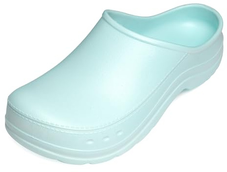 Ladeheid Zuecos EVA Mujer LA-CA-25 | Calzado impermeable ultraligero y antideslizante para jardín trabajo casa