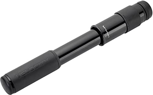 Birzman Velocity Road Portable Pump 160PSI / 11 Bar Black (Portable Pools), Unisex-Erwachsene Radfahren, Colour, Size -