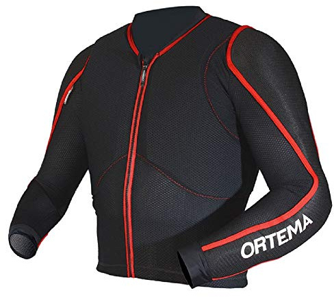 ORTEMA ORTHO-MAX Jacka – unisex – skyddsjacka för optimalt allsidigt skydd – skyddar ryggraden, axlarna och armbågarna – motocross/enduro