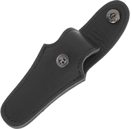 Bolsa de Pu para Boquilla de Trompa, Negra Hebilla | Multifuncional y Ligera, Funda para Accesorios de Metal, Formato Portátil, Acabado en Pu