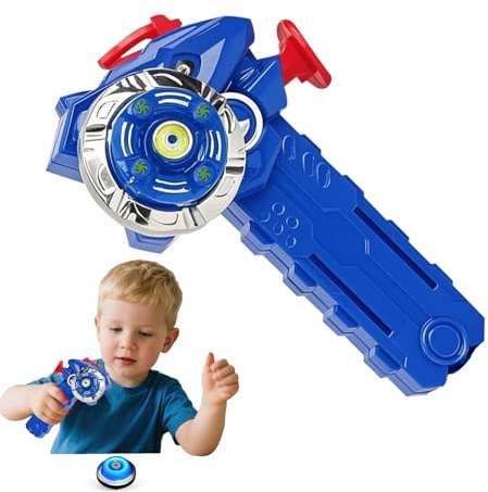 Trompo Giratorio Juguete - Peonza Luminosa Infantil | Juguete Educativo De Giroscopio, Detalles para Bolsitas de Fiesta Infantil para Niñas y Niños